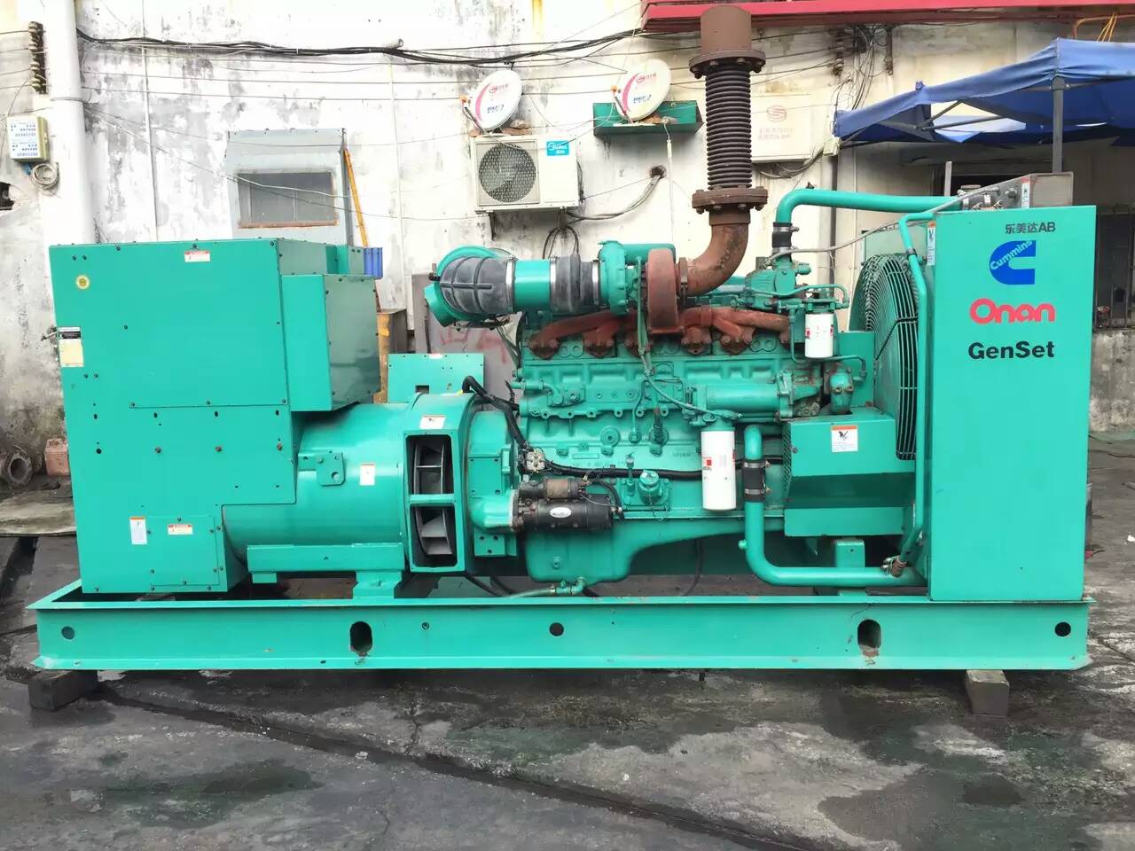 鹰手营子矿租赁发电机-柴油发电机不正常冒烟的原因